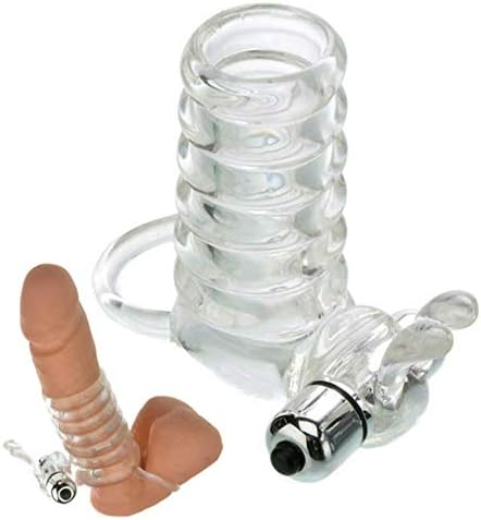 VirtualSurrounD Moving Thick Extension Sleeve Sheath Ring Girth Enhancer Enlarger for Men Play Love-Maker 9197