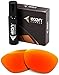 IKON LENSES Polarized Replacement Lenses For Oakley Frogskins Sunglasses (Fire Orange Mirror)
