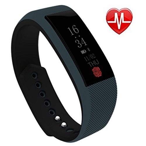 XIZHI Fitness Tracker,Smart Wristband Heart Rate Monitor, W808S Smart Watch Sleep Monitor,Bluetooth Waterproof Walking Pedometer Band Call/SMS Remind iOS/Android