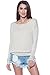 A+D Womens Thin Knit Dolman Sleeve Top W/Round Hem