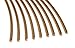 Guitar Fret Wire - Premium WIDE-MEDIUM (47104) Gold EVO - Six Feet