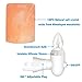 Arvidsson Himalayan Salt Lamp, Salt Lamp Night Light with 4 Bulbs, Natural Crystal Salt Light with ETL Approved Wall Plug for Lighting & Air Purifying -2 Pack