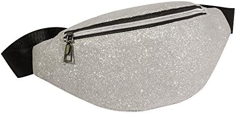 MOIKA Women Waist Pack,Fashion Ladies Girls Bling Sequins Shoulder Bag Messenger Bag Chest Bag