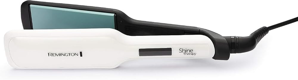 Remington Shine Therapy Wide Plate Hair Straightener S8550 45mm Ceramic