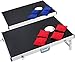 WIn SPORTS Cornhole Bean Bags – Premium All Weather Duck Cloth Set of 8 Bean Bags for Corn Hole Game – Choose Your Colors (Red/Blue)
