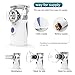 Portable Inhaler Machine Mini Handheld Steam Compressor Humidifier Travel Vaporizer Cool Mist Kits Adults & Kids with 4 Replace Masks(Blue)