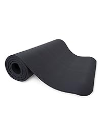 Tone Fitness - Esterilla de yoga extra gruesa de alta densidad, con correa de transporte