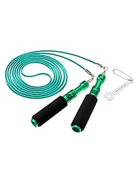 Buddy Lee Aero Speed - Cuerda de saltar con cable verde para crossfit, boxeo, artes marciales mixtas y entrenamiento
