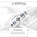 Campsis 11PCS Baroque Women Ring Sets Flower Knuckle Stacking Multi Size Rings Boho Leaf Mid Rings for Women and Girls(Silver)