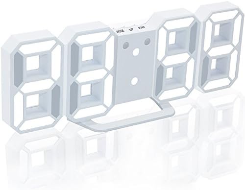 Alarm Clock LED Digital Wall clock Electronic Desk Clock with Snooze Function