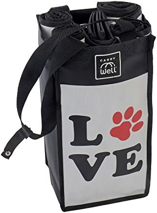 7 Assorted Reusable Shopping bags-in-1 Convenient Organizer Set/Eco-friendly/Heavy Duty | 4x Reusable Shopping Bags, 1x Mesh Produce Bag, Insulated Shopping Bag, 4-Bottle Wine Carrier |