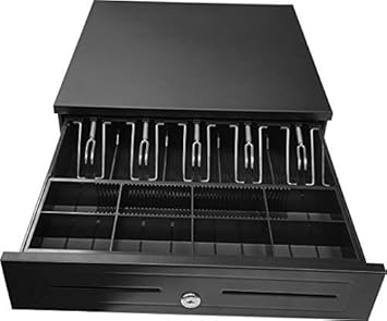 Add Canada Black Steel Made Cash Drawer 16 X16 5 X4 Pos Cash Box