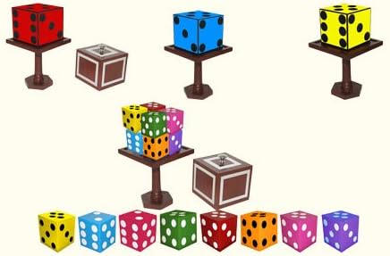 Tora Split Dice (Wooden Living Room Version)