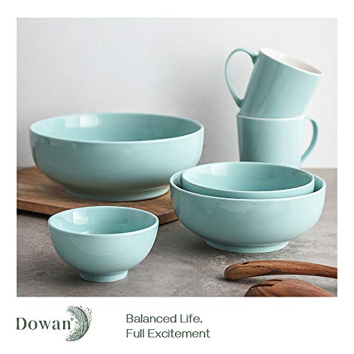 DOWAN Serving Bowls, Mixing Bowl Set, 86/36/24/8.5 Ounces Mixing Bowls
