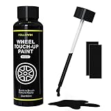 FOLLOWIN Black Rim Touch Up Paint for Cars