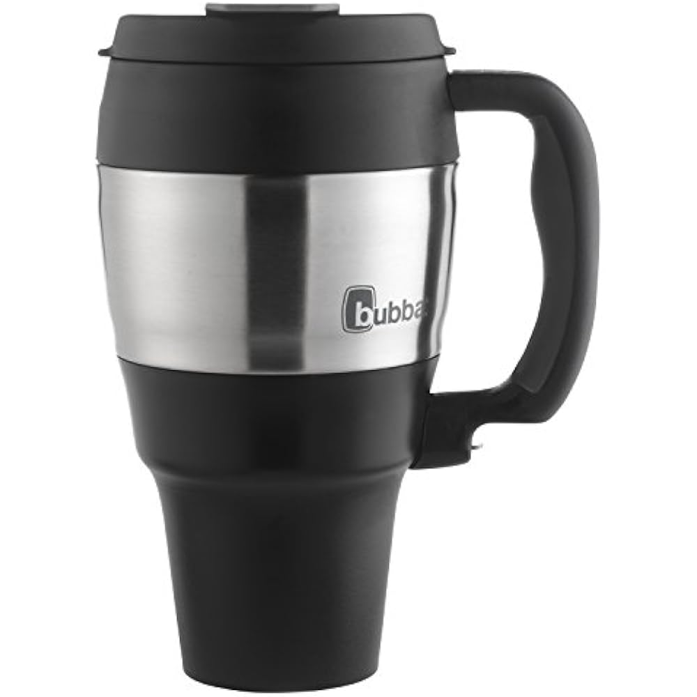Bubba Classic Insulated Travel Mug Handle, 34 Oz., Black Kitchen