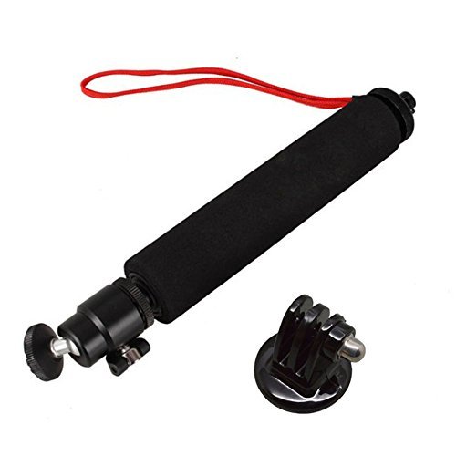 Glorich Telescopic Handheld extendable GoPro Monopod Camera Extender Pole with Tripod Mount for Gopro Hero 1 2 3 3+ 4 Camera and Cell Phone