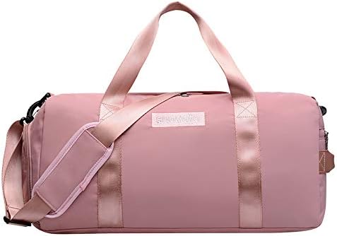 Ochioly Dry Wet Separated Gym Bag with Shoes Compartment, Sport Bag Duffle Bag Holdall Training Handbag Yoga Bag Weekend Travel Bag for Men and Women