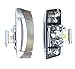 Goodbest New Right /Passenger Outside Exterior Outer Silver Door Handle for Nissan 350Z 2003-2009 Replace 80606-CD01E 80606-CD01D