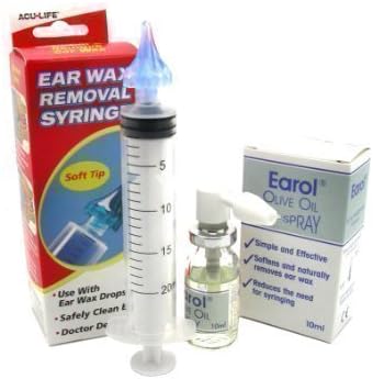 Earol & Aculife Ear Wax Removal Syringe kit by KPB