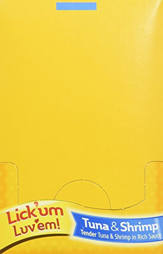 Delectables Stew Lickable Wet Cat Treats - Tuna & Shrimp - 12 Pack