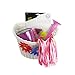 Kids Bike Basket Bundle Spoke Beads Horn Handlebar Streamers Cup Holder Bicycle Accessoriesthumb 4
