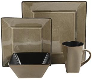 Kiesling Dinnerware Taupe 16Pc