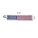 Kaolele 3Inc Tough Car Logo Vehicle Travel Auto Cup Holder Insert Coaster Can for Mazda 2, 3,5,6, CX-5,CX-7,CX-8,M6, MX5,RX7, RX8, A8, CX9, MX6,R3, M2 M3,M5,with USA Flag Key Chain