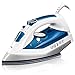 Iron, Deik 330ml Compact Steam Iron, Fast Uniform Heating, Scratch Resistant, Anti-Calc Non-stick Nanoceramic Soleplate, Variable Temperature, and Steam Setting, Anti-Drip, Self-Clean