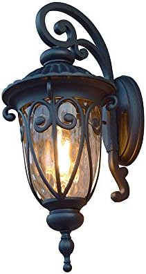 Y Decor El519mdbl Hailee 1 Exterior Lighting Finish Outdoor Wall Matte Black Home Amazon Com Au