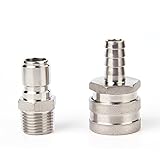 Stainless Steel Quick Disconnect Set