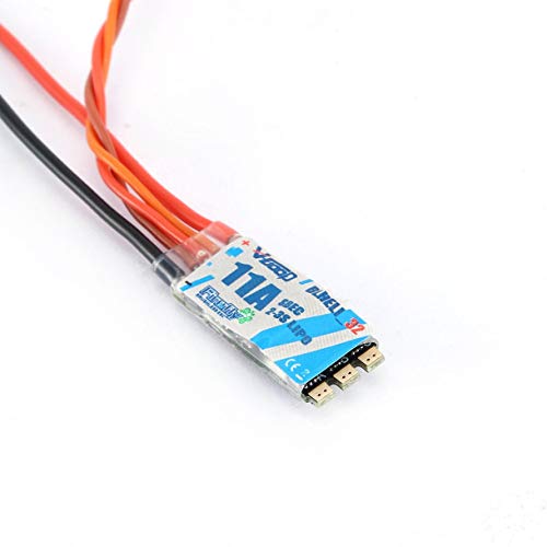 NeanTak-us 11A 2-3S BLheli 32 Brushless ESC Motor Speed Controller for RC Drone FPV Racing Aircraft Spare Part Accessories