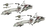 Star Wars 3.75 Inch Scale Battle Pack - Clone Wars Speeder Bike Recon