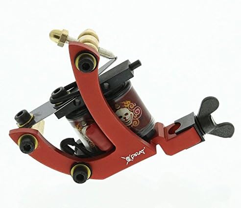 Pirat Liner Tattoo Machine Candy Coil Red