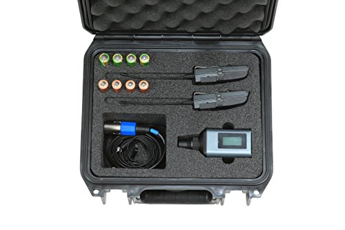 SKB 3I0907-4-SWK iSeries Injection Molded Case for Sennheiser SW Wireless Mic Series