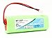 2X Pack - Dogtra 1900 NCP Battery - Replacement for Dogtra BP12RT Dog Training Collar Receiver Battery (300mAh, 4.8V, NI-MH)