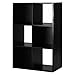 Giantex Black 6-Cube Organizer Storage Shelf Bookcase Home Office