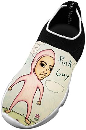 Fly Knit Lightweight Filthy Frank Sports Shoes No Tie for Girls Soft Breathable Running Sneakers