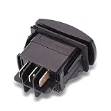 World 9.99 Mall 435-640 Forward/Reverse Switch, Replaces Club Car: 101856001, 101856002, Fits Club Car: DS and Precedent PowerDrive Plus, Electric, 1996 and Newer, 48V
