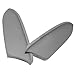 QKPARTS PU Leather Front Door Panels Armrest Covers Fit for 08-12 Honda Accord