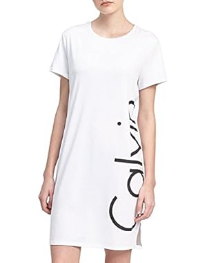 Logo Cover-Up T-Shirt Dress (S/M)