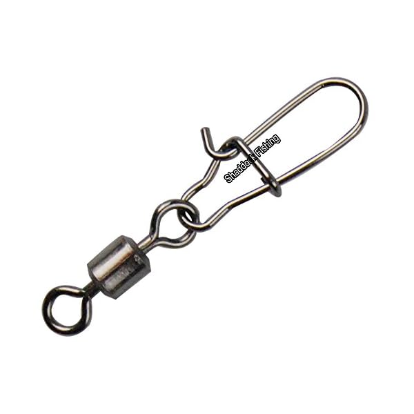 Shaddock-Fishing-210piecesbox-Fishing-Swivel-Snap-Connectors-Size-2-4-5-6-8-High-strength-Fishing-Rolling-Swivels-with-Nice-Snaps-Fishing-Tackle-Kit-100-CopperStainless-Steel
