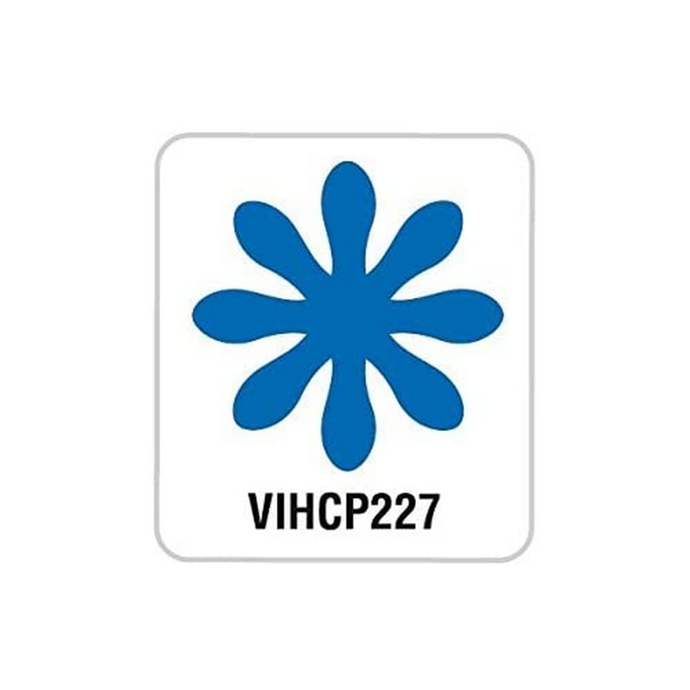 Artemio 2.5 cm Big Flower Number 4 Lever Punch, Orange