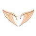 Secaden Cosplay Fairy Pixie Elf Ears Soft Pointed Ears Tips Anime Party Dress Up Costume Accessories (Long Style) primary