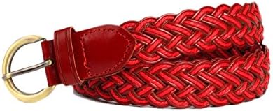 Mlotus Teen Girls Womens Elastic Braided Web Stretch Skinny Belt for Dress Jeans