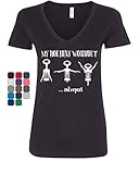 My Holiday Workout Funny V-Neck T-Shirt Christmas Xmas Drinking