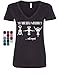 My Holiday Workout Funny V-Neck T-Shirt Christmas Xmas Drinking