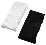 Loritta 2 Pack Girls' Microfiber Dance Basic Footed Tight Pantyhose