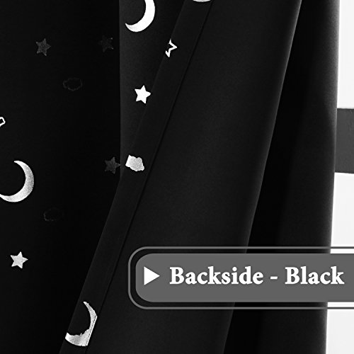 H.VERSAILTEX 100 Blackout Curtains Thermal Insulated Room Darkening