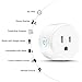Anbes Wi-Fi Smart Plug Mini Outlet, Alexa Plug Smart Socket Works with Amazon Alexa Echo, Google Home and IFTTT, ETL and FCC listed, Timing Function, No Hub Required